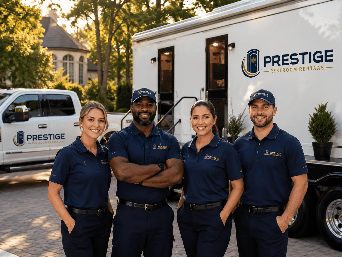Trusted Luxury Portable Restrooms company in Covert, MI